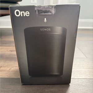 Sonos One Wireless Speaker - Black New in Box